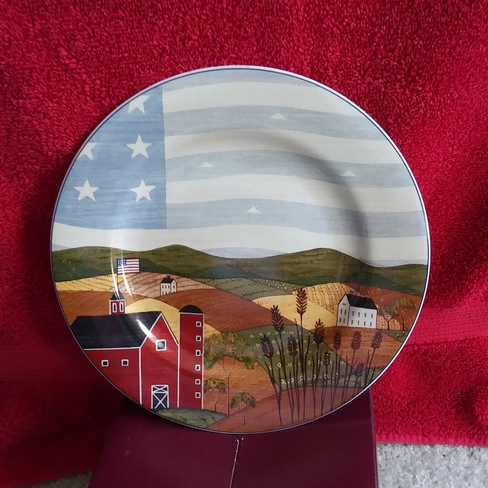 America The Beautiful 1999 Kimble Plate